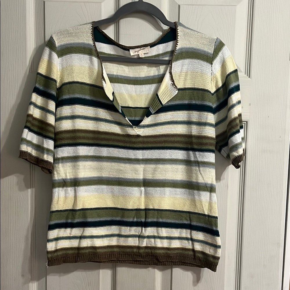 Mystree Multicolor Knit Top
